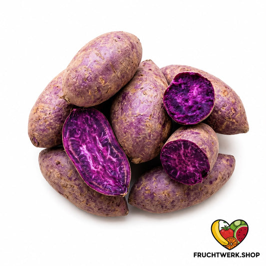 Lila Süßkartoffel – ein echter Hingucker! 🍠✨💜