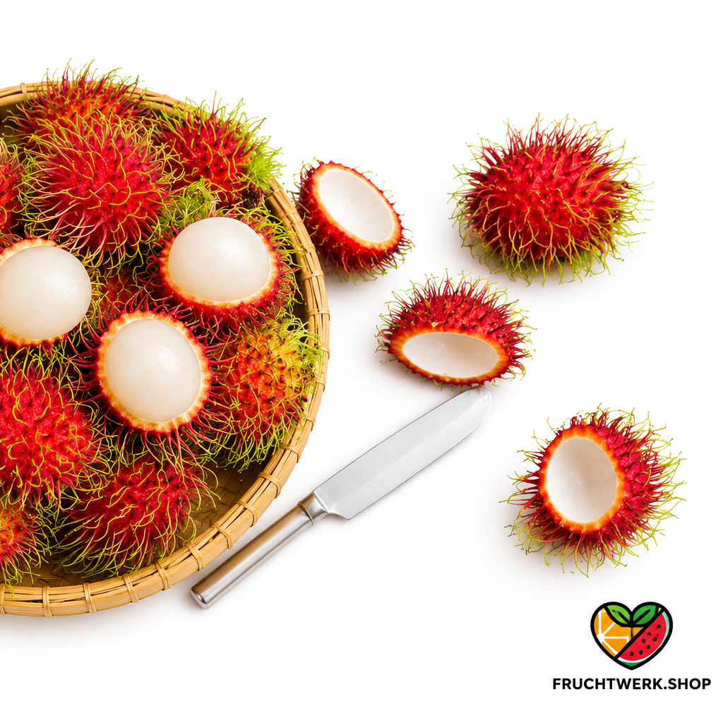 Rambutan – Exotisch, saftig & angenehm süß